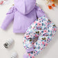 Baby Girls' Daddy's Little Girl Hoodie and Floral Pants